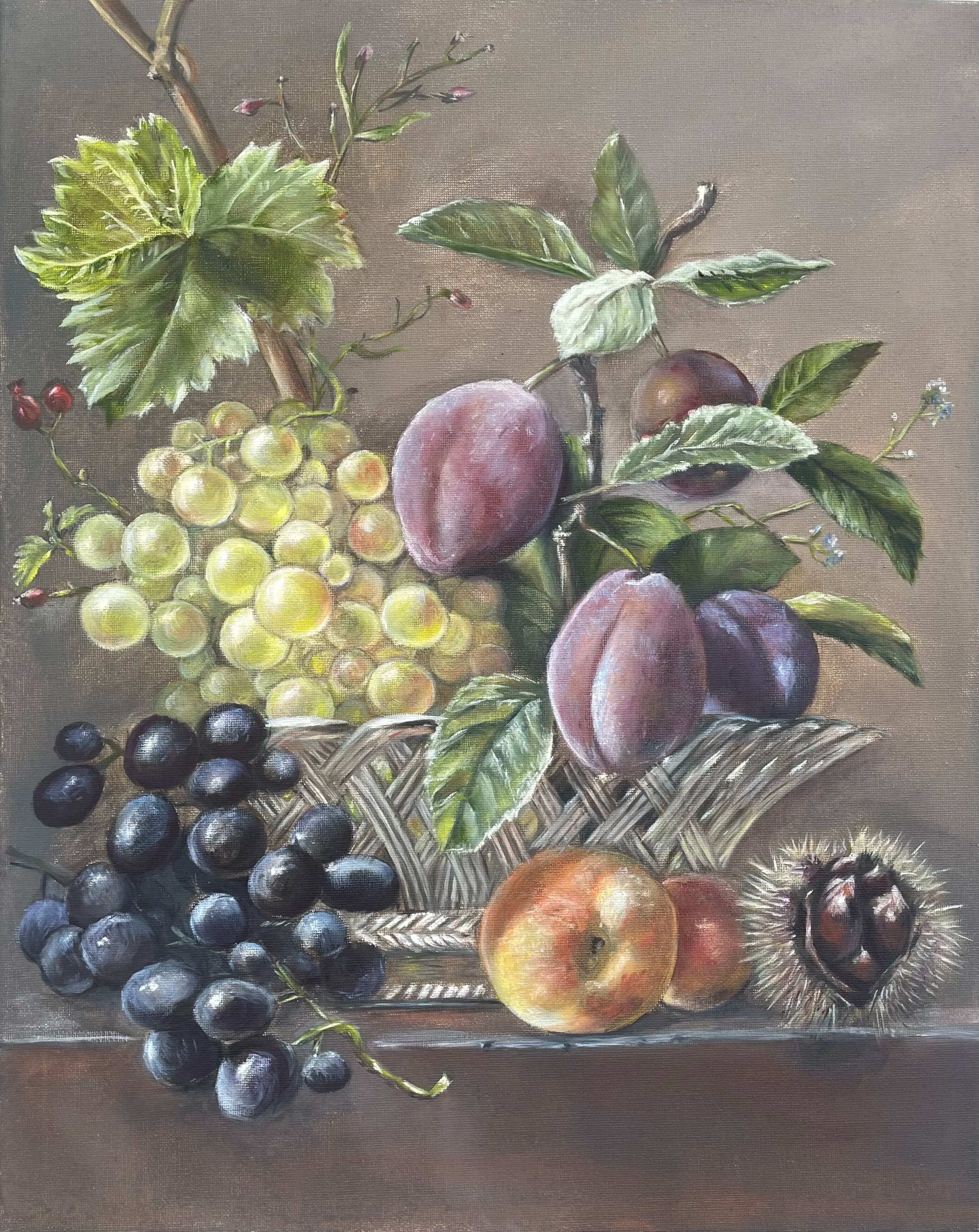 Copy Of Fruit Basket Georg Jacob Johann Van Os