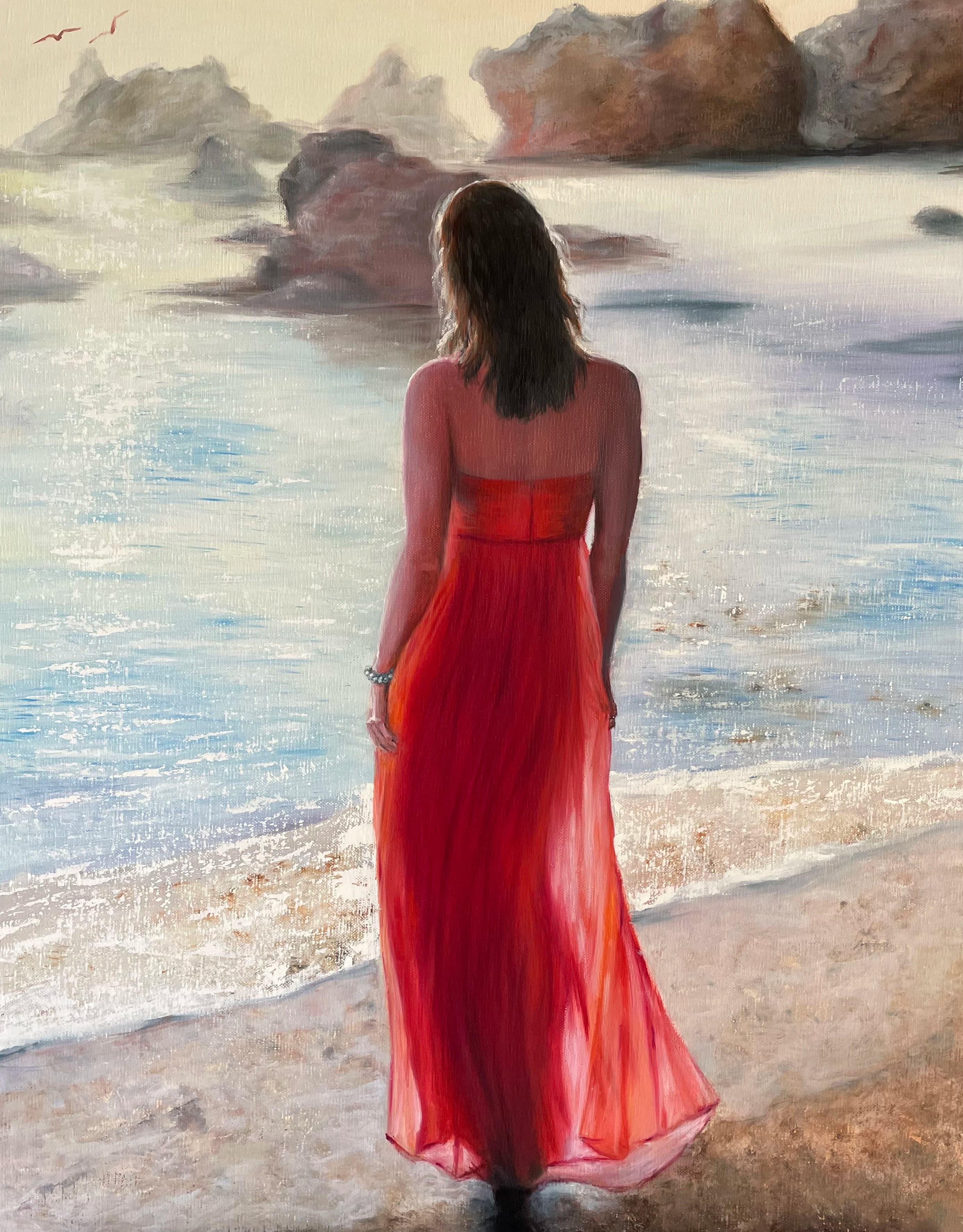 Girl By The Sea