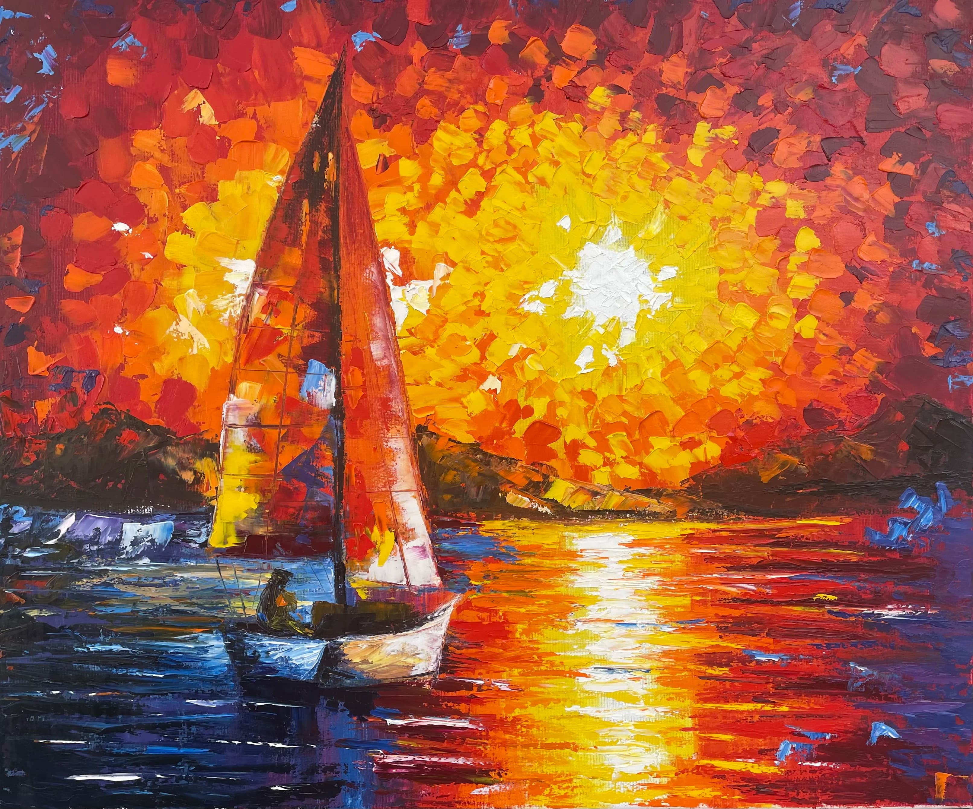 Golden Hour/Leonid Afremov copy