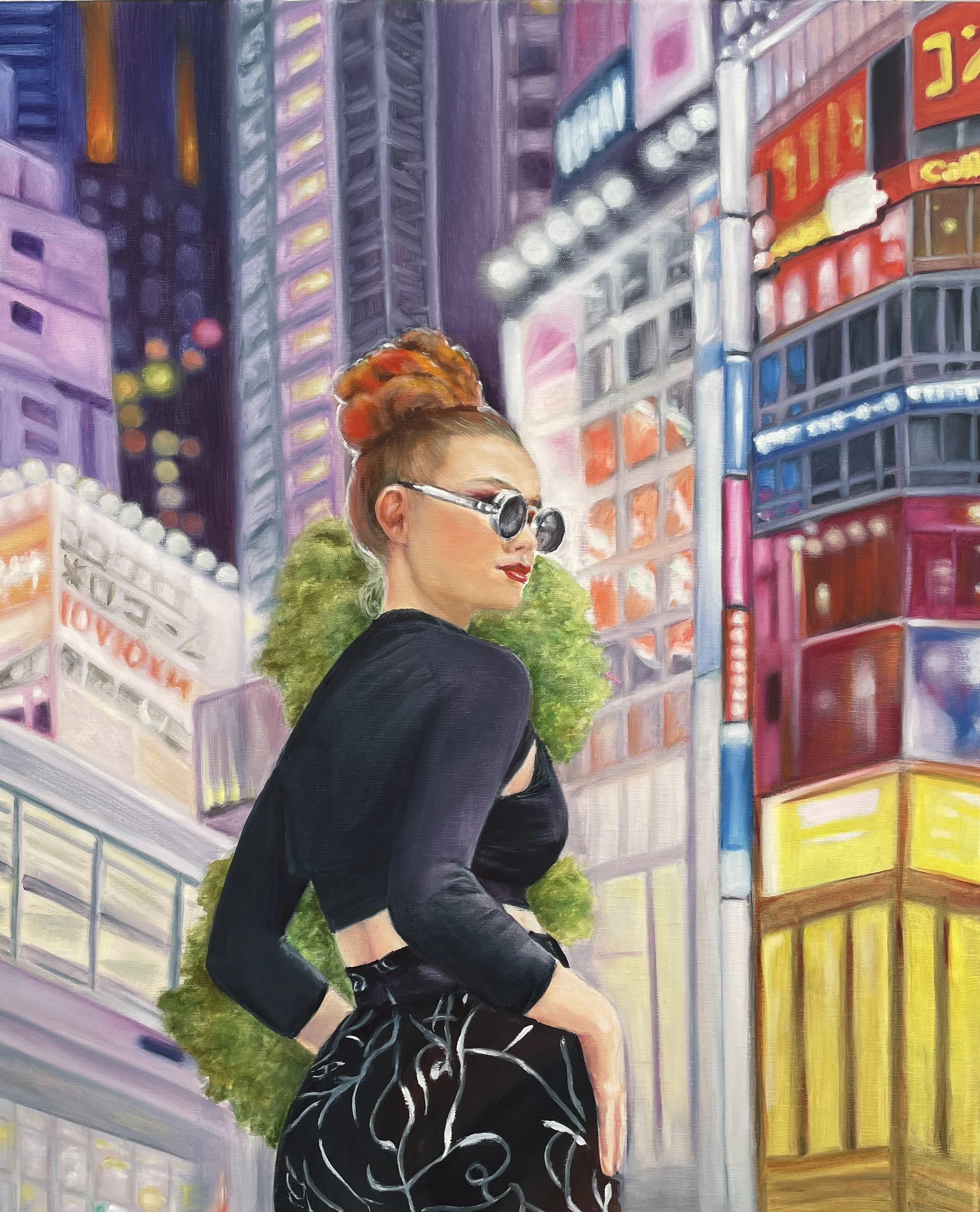 In the night city