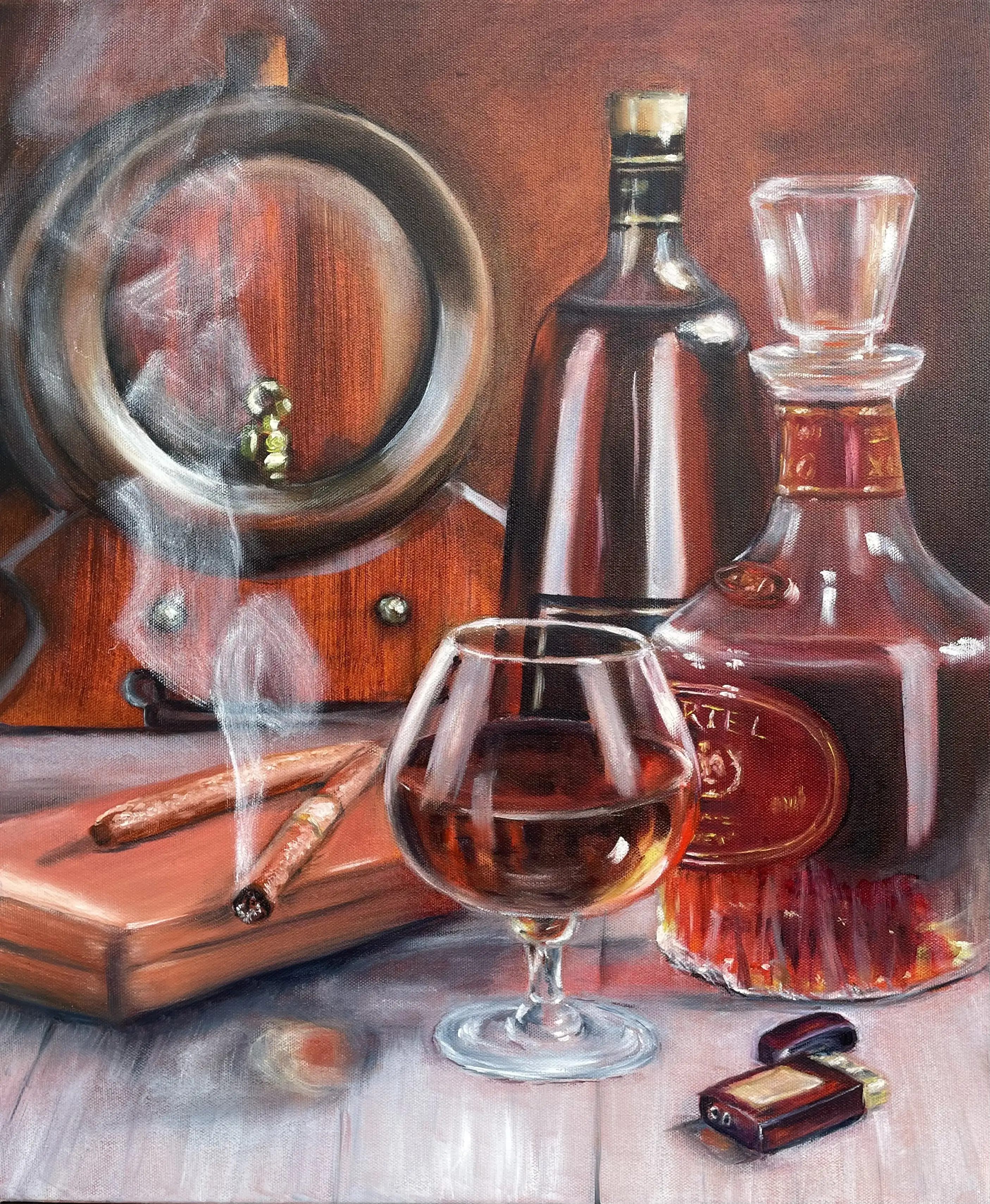 Still Life With A Cigar