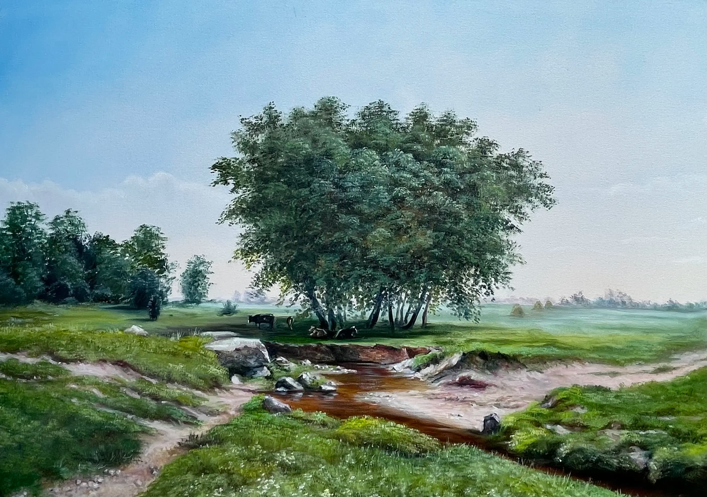 Based on a painting by Ivan Shishkin