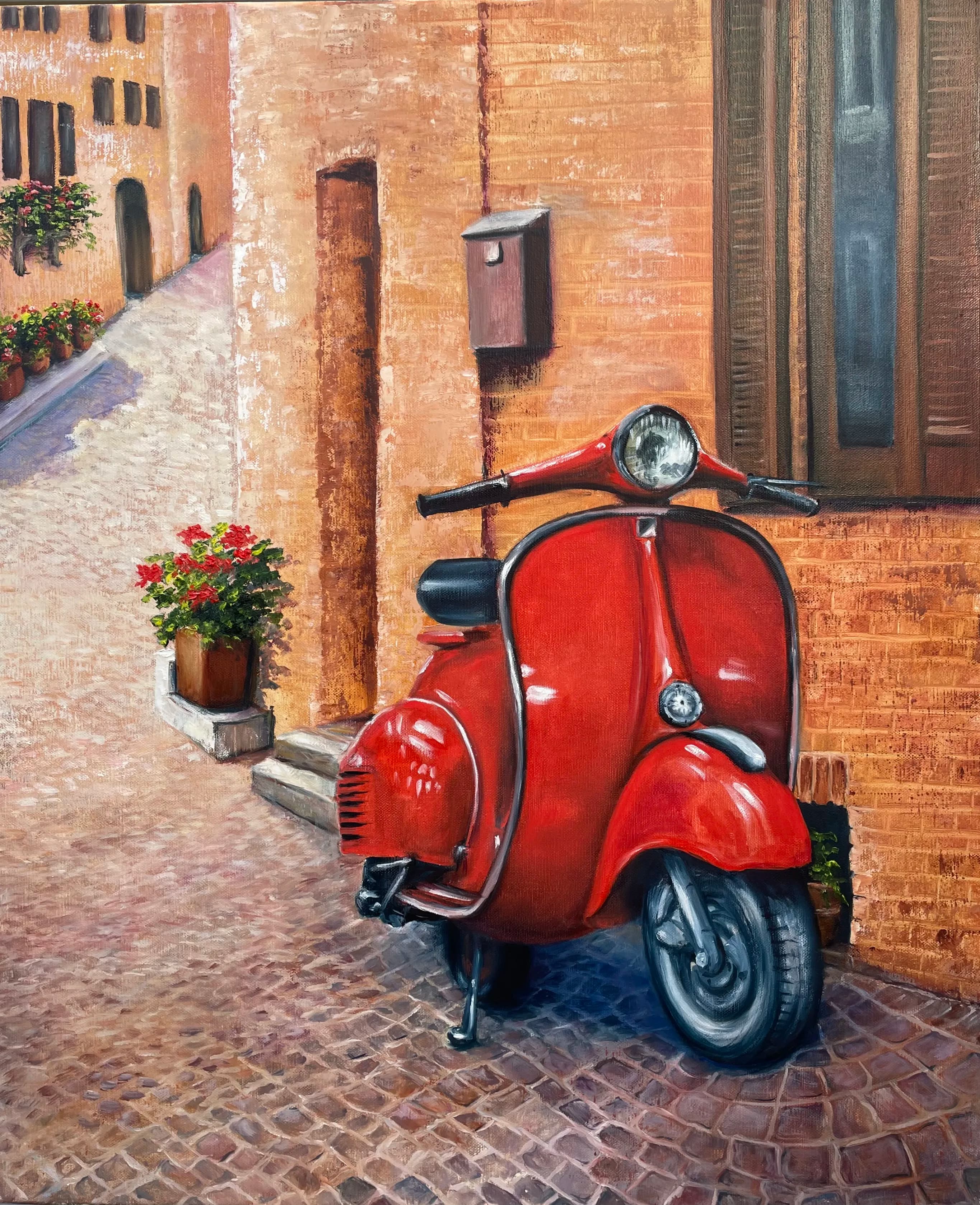 The Red Vespa