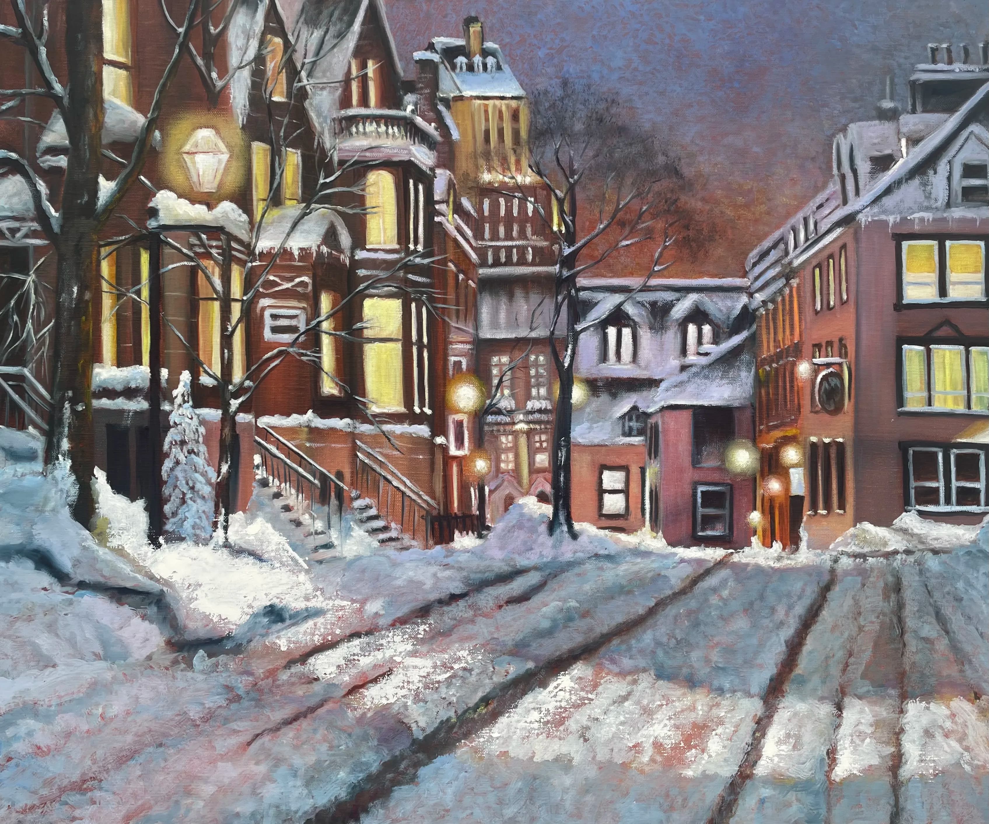 Winter Evening /Richard Savoie/copy